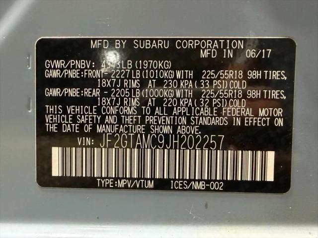 2018 Subaru Crosstrek 2.0i Limited