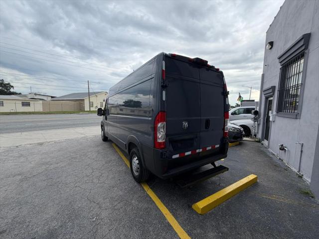 2018 Ram ProMaster 2500 Cargo Van High Roof 159" WB