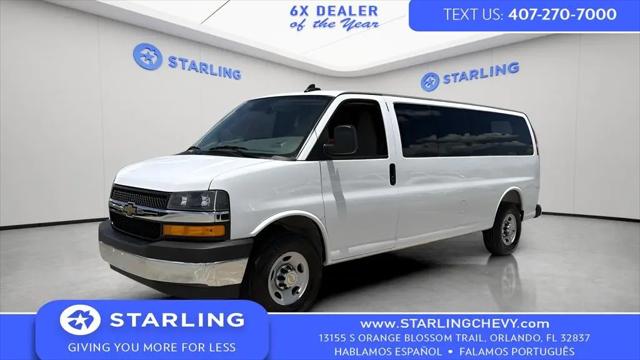 2025 Chevrolet Express Passenger RWD 3500 Extended Wheelbase LT for sale in Orlando, FL