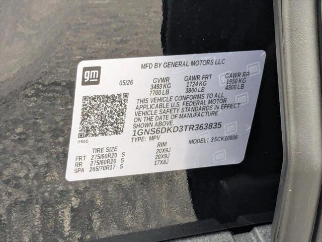2026 Chevrolet Suburban Z71, 4WD