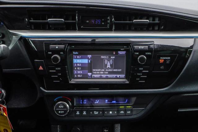 2016 Toyota Corolla S Plus