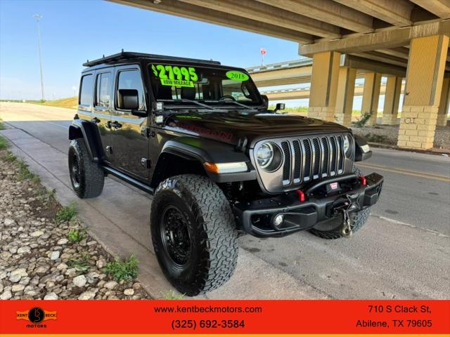 2018 Jeep Wrangler Unlimited Rubicon 4x4 for sale in Abilene, TX