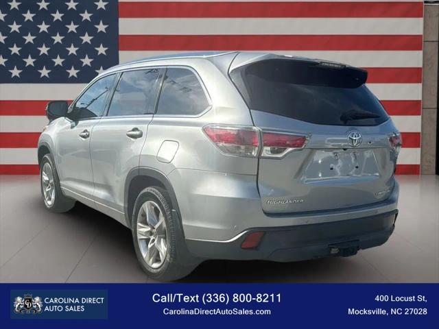 2016 Toyota Highlander Limited Platinum V6