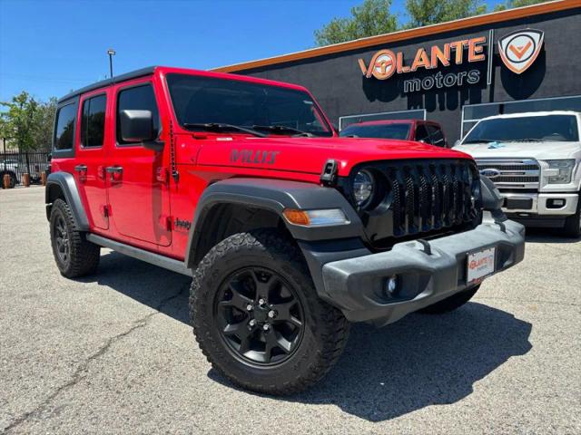 2020 Jeep Wrangler Willys 4x4 for sale in San Antonio, TX