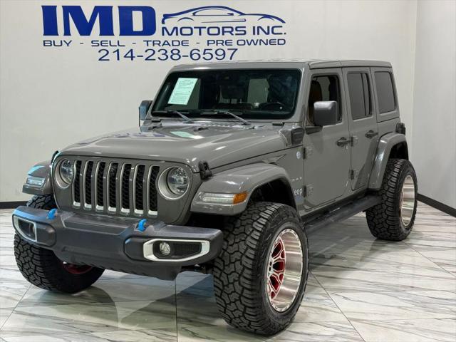 2022 Jeep Wrangler 4xe Unlimited Sahara 4x4 for sale in Dallas, TX