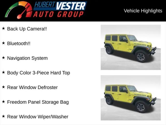 2023 Jeep Wrangler 4xe Rubicon 4x4