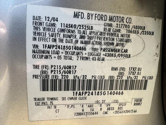 2005 Ford Five Hundred SEL