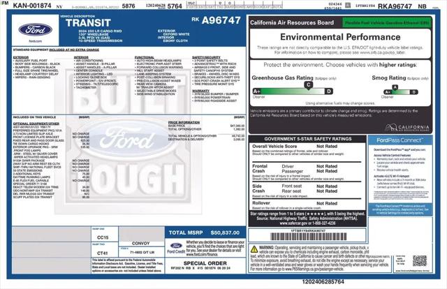 2024 Ford Transit Cargo Van T-250