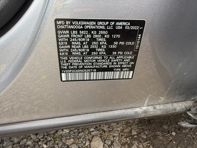 2022 Volkswagen Atlas 2.0T SE
