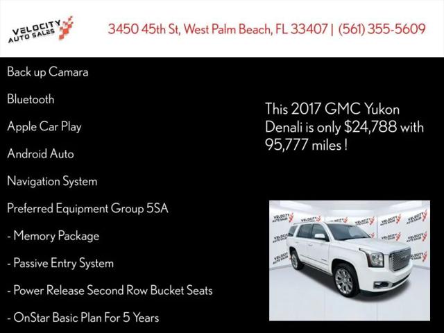 2017 GMC Yukon Denali