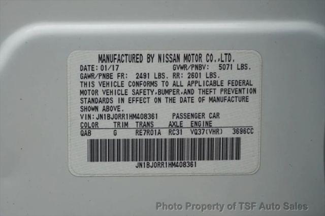 2017 INFINITI QX50 Base