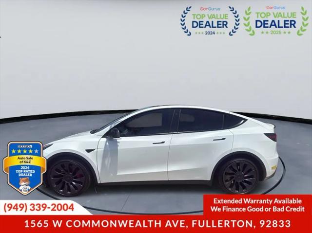 2021 Tesla Model Y Performance Dual Motor All-Wheel Drive for sale in Fullerton, CA