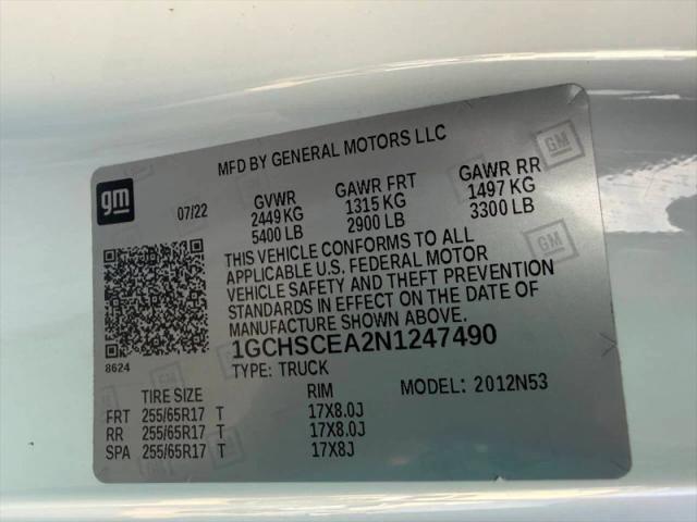 2022 Chevrolet Colorado 2WD Extended Cab Long Box LT