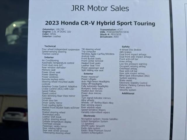2023 Honda CR-V Hybrid Sport Touring