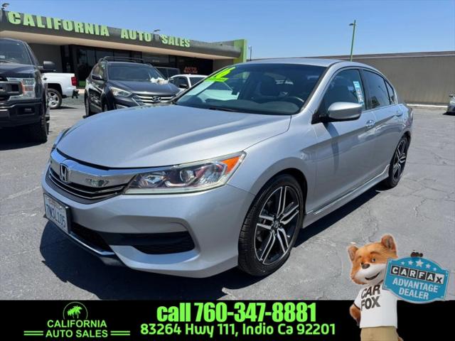 2016 Honda Accord LX for sale in Indio, CA