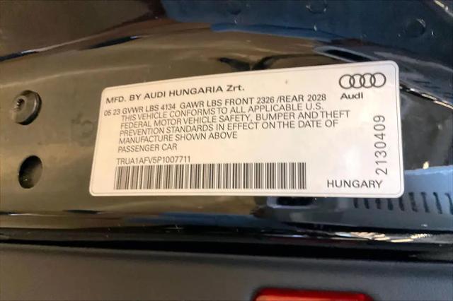 2023 Audi TTS TFSI quattro S tronic