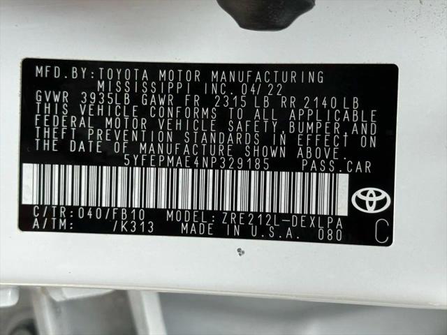 2022 Toyota Corolla LE