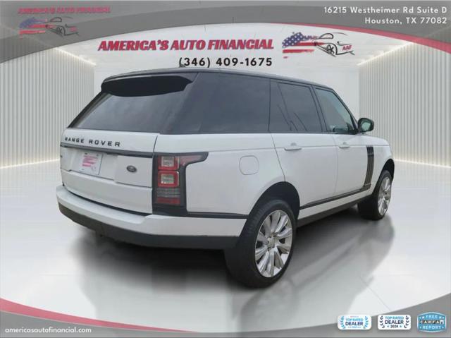 2016 Land Rover Range Rover 5.0L V8 Supercharged Autobiography