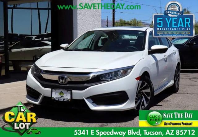 2018 Honda Civic EX for sale in Tucson, AZ