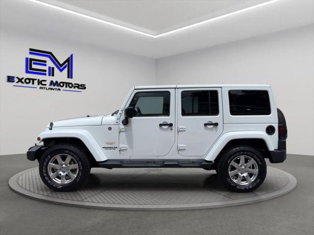 2012 Jeep Wrangler Unlimited Sahara