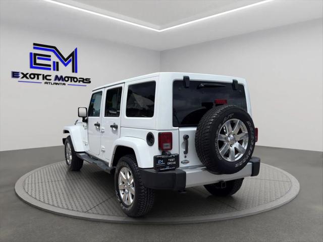 2012 Jeep Wrangler Unlimited Sahara