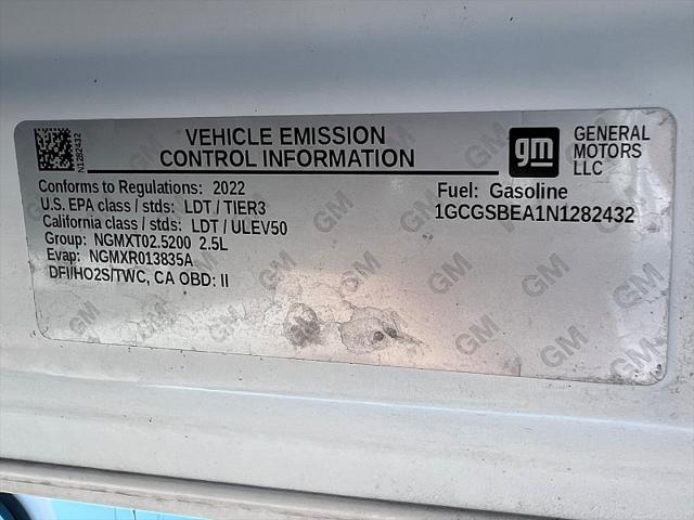 2022 Chevrolet Colorado 2WD Crew Cab Short Box WT