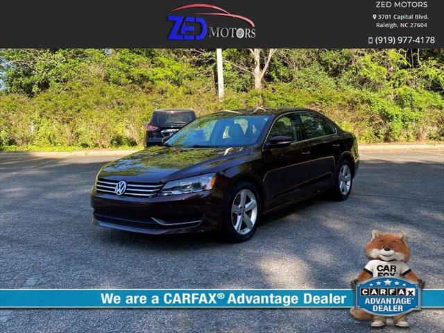 2013 Volkswagen Passat 2.5L SE for sale in Raleigh, NC