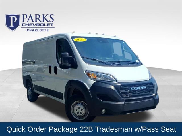 2025 Ram ProMaster 2500 Cargo Van Tradesman Low Roof 136" WB w/Pass Seat for sale in Charlotte, NC