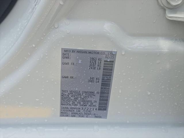 2025 Nissan Altima SV FWD