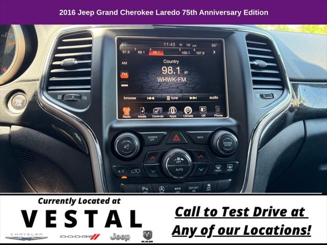 2016 Jeep Grand Cherokee 75th Anniversary