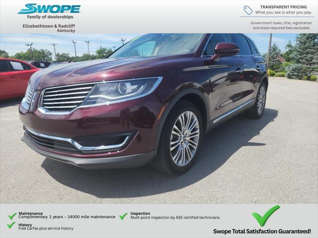 2018 Lincoln MKX Reserve