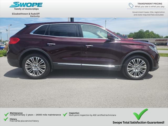 2018 Lincoln MKX Reserve
