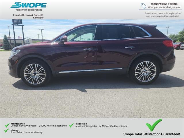 2018 Lincoln MKX Reserve