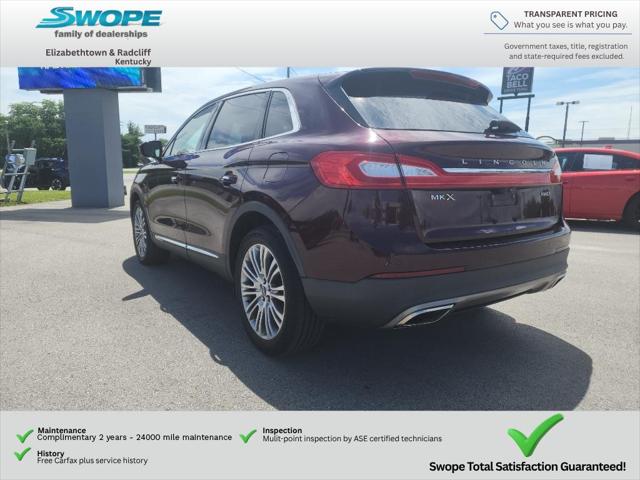 2018 Lincoln MKX Reserve
