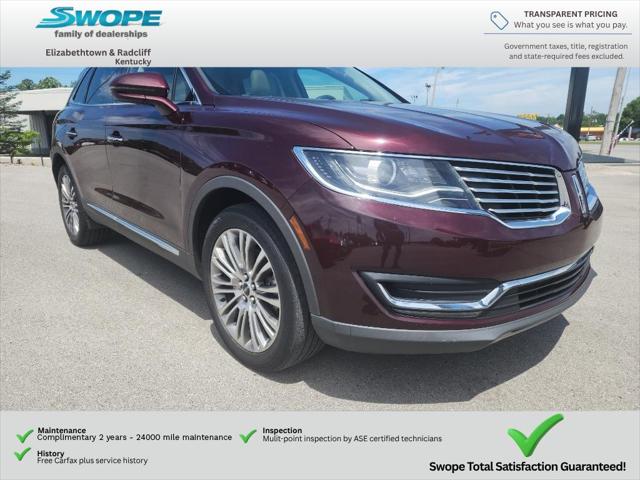 2018 Lincoln MKX Reserve