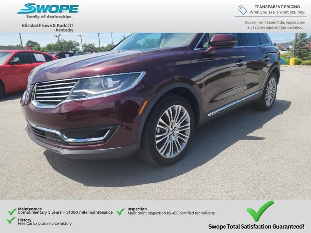 2018 Lincoln MKX Reserve