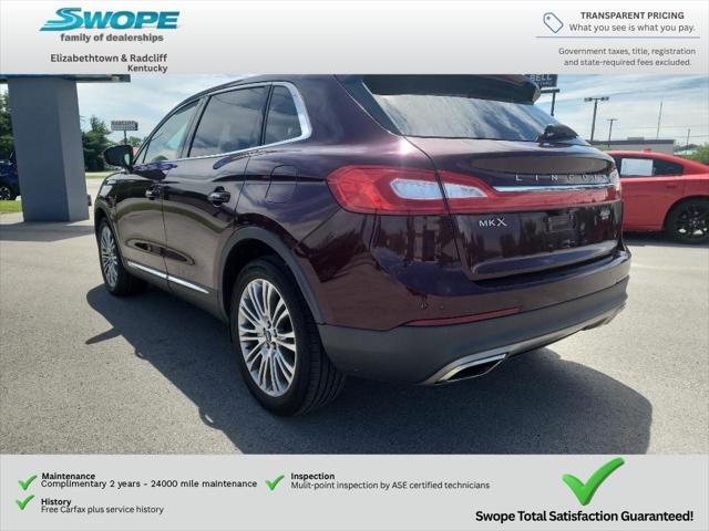 2018 Lincoln MKX Reserve