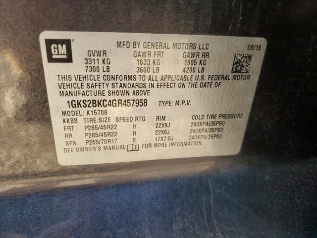 2016 GMC Yukon SLT