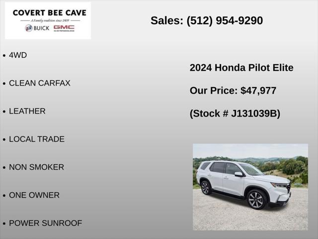 2024 Honda Pilot Elite