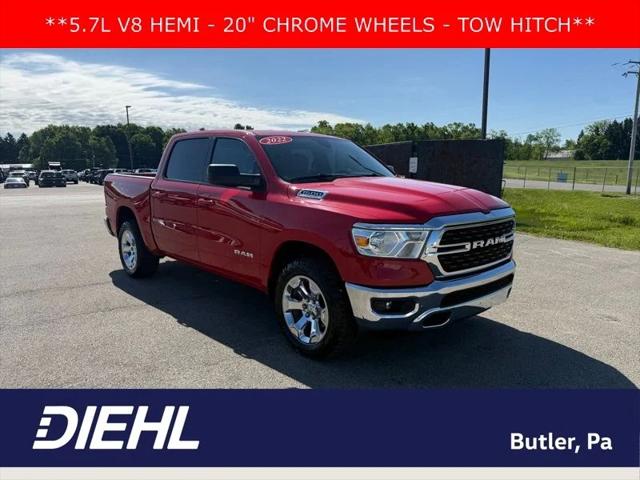 2022 RAM 1500 Big Horn Crew Cab 4x4 57 Box 2022 RAM 1500 Big Horn Crew Cab 4x4 57 Box