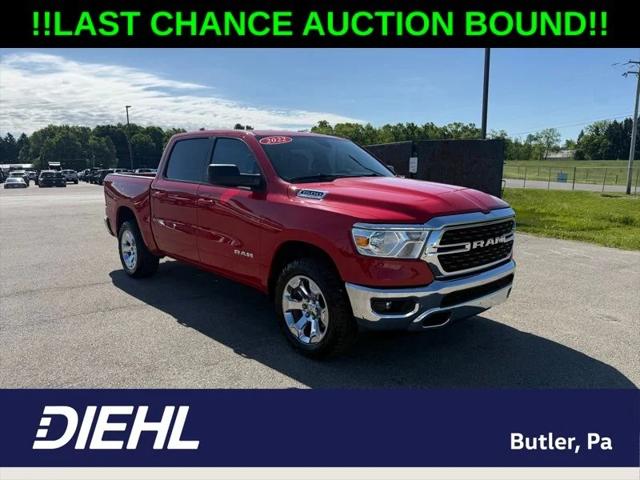 2022 RAM 1500 Big Horn Crew Cab 4x4 57 Box 2022 RAM 1500 Big Horn Crew Cab 4x4 57 Box