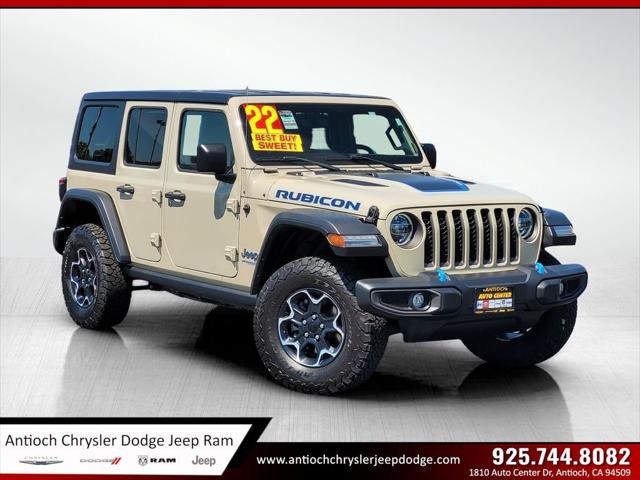 2022 Jeep Wrangler 4xe Unlimited Rubicon 4x4 for sale in Antioch, CA