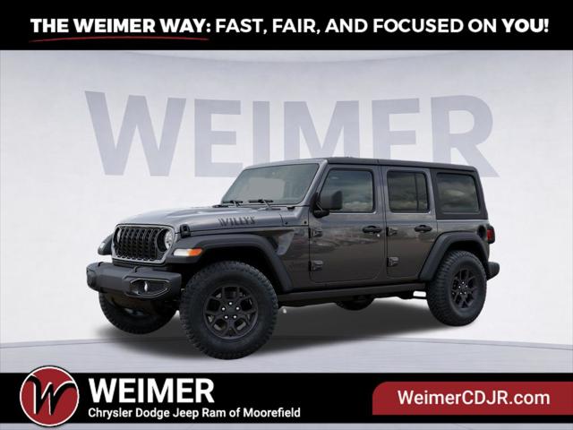 2026 Jeep Wrangler WRANGLER 4-DOOR WILLYS 2026 Jeep Wrangler WRANGLER 4-DOOR WILLYS