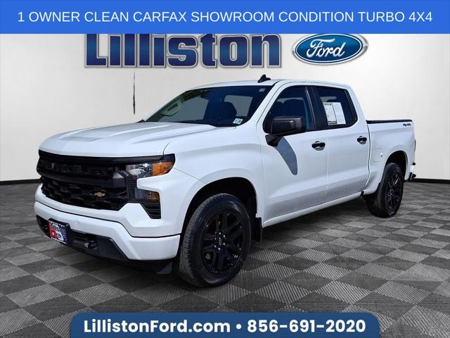 2023 Chevrolet Silverado 1500 4WD Crew Cab Short Bed Custom 2023 Chevrolet Silverado 1500 4WD Crew Cab Short Bed Custom
