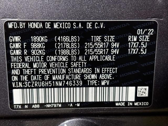 2022 Honda HR-V AWD EX