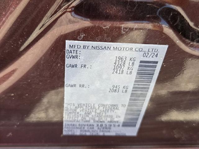 2024 Nissan Altima SV FWD
