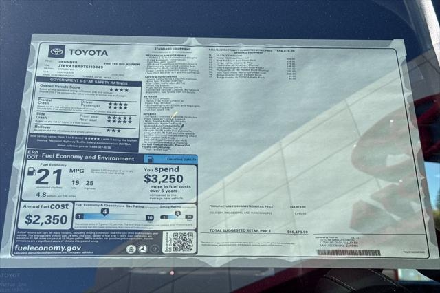 2026 Toyota 4Runner TRD Off Road Premium
