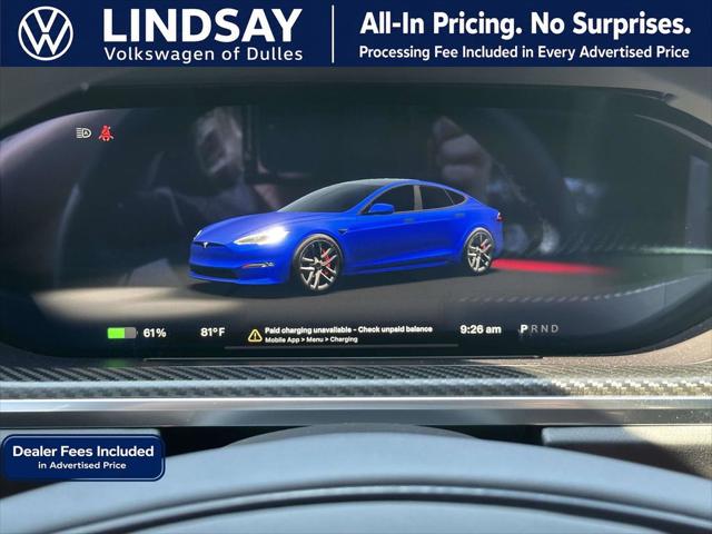 2022 Tesla Model S Plaid Tri Motor All-Wheel Drive
