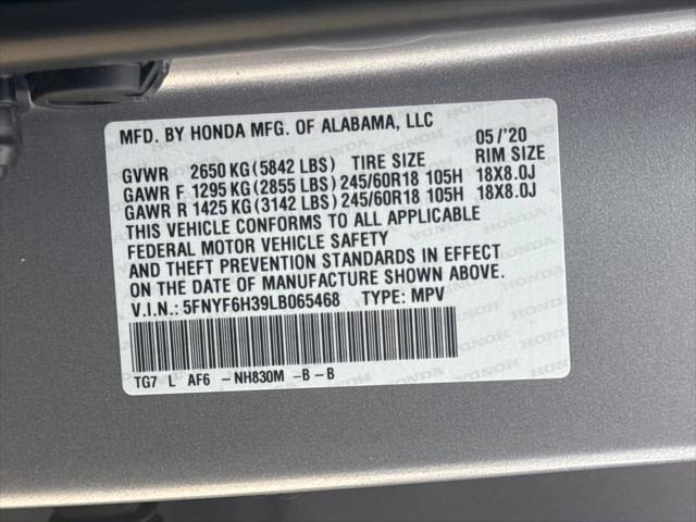 2020 Honda Pilot AWD EX