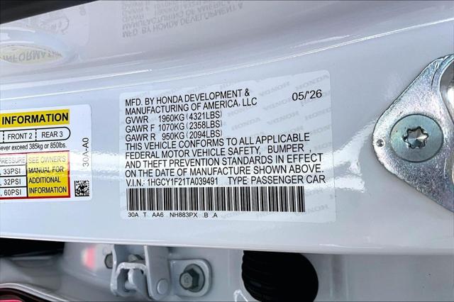 2026 Honda Accord Sedan LX
